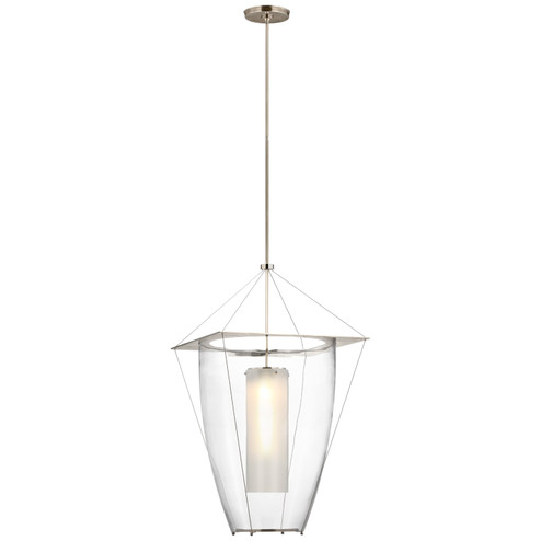 Ovalle LED Lantern in Antique Nickel (268|RB 5091AN-CG)