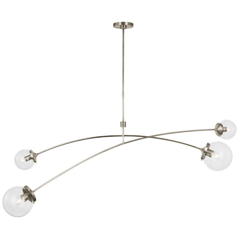 Prescott LED Chandelier in Polished Nickel (268|KS 5406PN-CG)