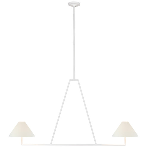 Ashton LED Chandelier in Plaster White (268|CHC 5340PW-L)