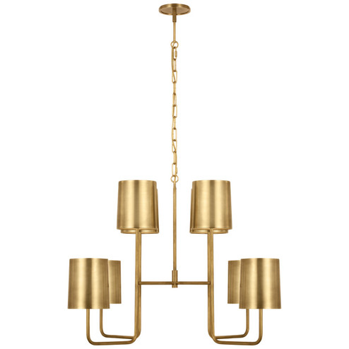 Go Lightly LED Chandelier in Soft Brass (268|BBL 5083SB-SB)