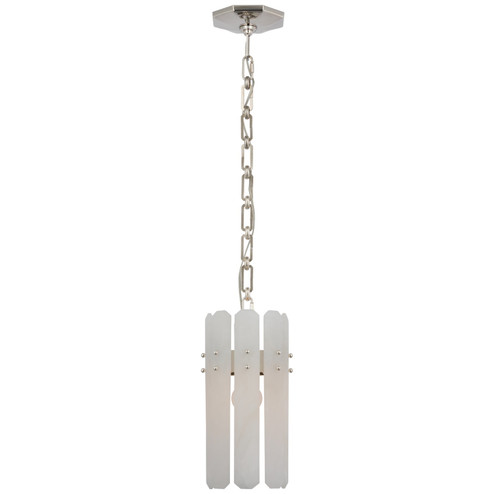 Bonnington One Light Pendant in Polished Nickel (268|ARN 5123PN-ALB)