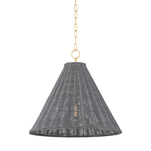 Destiny One Light Pendant in Aged Brass (428|H825701-AGB)