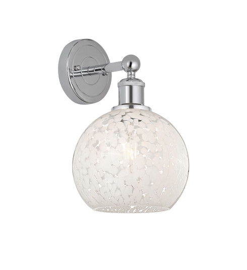 Edison One Light Wall Sconce in Polished Chrome (405|616-1W-PC-G1216-8WM)