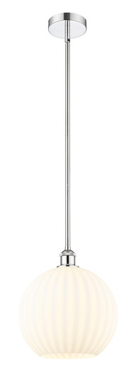 Edison One Light Mini Pendant in Polished Chrome (405|616-1S-PC-G1217-12WV)