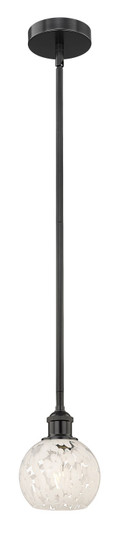Edison LED Mini Pendant in Matte Black (405|616-1S-BK-G1216-6WM)