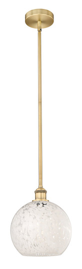 Edison One Light Mini Pendant in Brushed Brass (405|616-1S-BB-G1216-10WM)