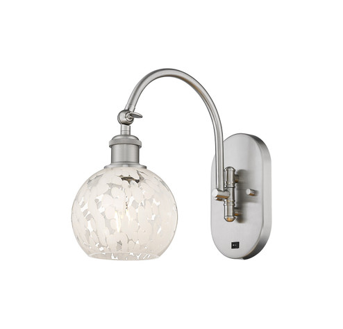 Ballston One Light Swing Arm in Brushed Satin Nickel (405|518-1W-SN-G1216-6WM)