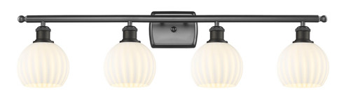 Ballston Four Light Bath Vanity in Oil Rubbed Bronze (405|516-4W-OB-G1217-6WV)