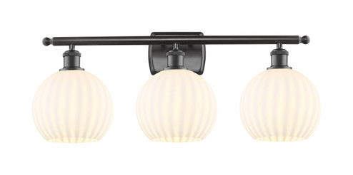 Ballston Three Light Bath Vanity in Oil Rubbed Bronze (405|516-3W-OB-G1217-8WV)