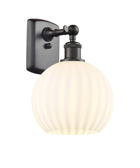 Ballston One Light Wall Sconce in Oil Rubbed Bronze (405|516-1W-OB-G1217-8WV)