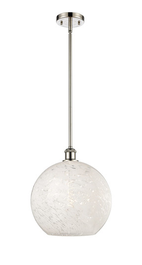 Ballston One Light Mini Pendant in Polished Nickel (405|516-1S-PN-G1216-12WM)
