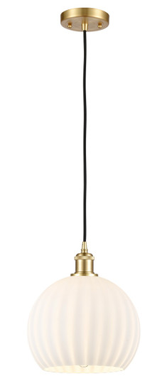 Ballston One Light Mini Pendant in Satin Gold (405|516-1P-SG-G1217-10WV)