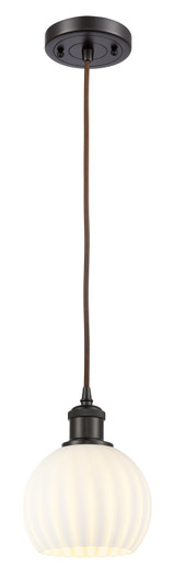 Ballston One Light Mini Pendant in Oil Rubbed Bronze (405|516-1P-OB-G1217-6WV)