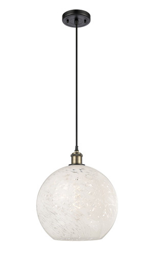 Ballston One Light Mini Pendant in Black Antique Brass (405|516-1P-BAB-G1216-12WM)