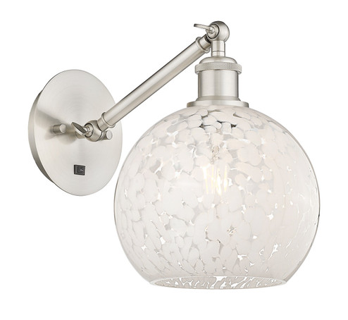 Ballston LED Wall Sconce in Brushed Satin Nickel (405|317-1W-SN-G1216-8WM)