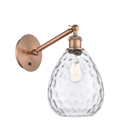 Ballston One Light Wall Sconce in Antique Copper (405|317-1W-AC-G372)