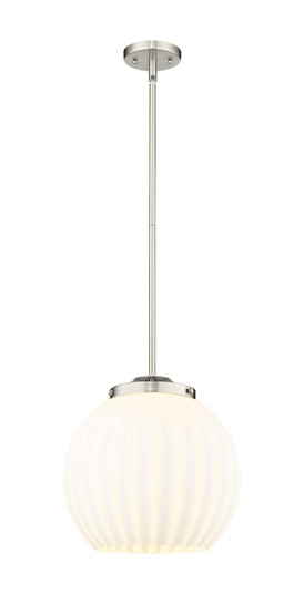Essex One Light Pendant in Brushed Satin Nickel (405|221-1S-SN-G1217-14WV)