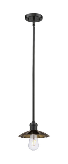 Franklin Restoration One Light Mini Pendant in Oil Rubbed Bronze (405|201S-OB-M17-OB)