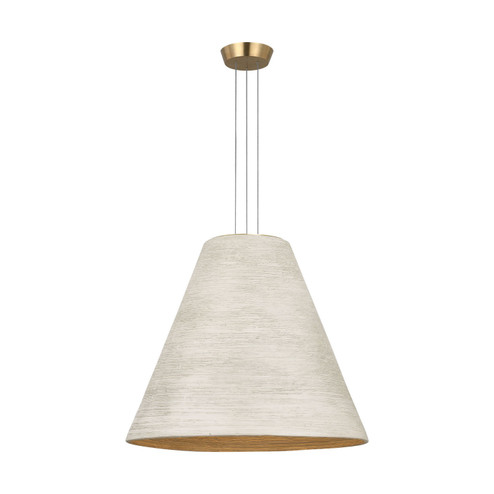 Karam LED Pendant in Natural Brass (182|SLPD12527CRNB)
