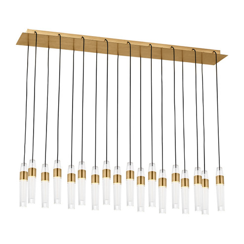 Lassell LED Chandelier in Nightshade Black (182|SLCH40227NB-277)