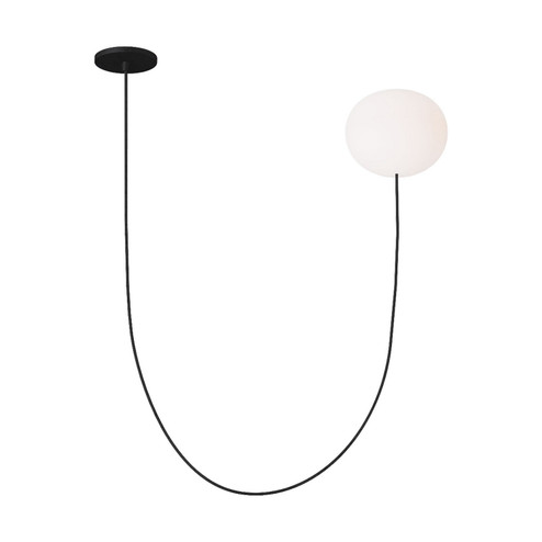 Helium LED Chandelier in Matte Black (182|PBCH36127OPB)