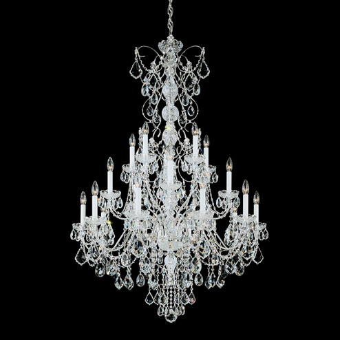 Century 20 Light Chandelier in Polished Silver (53|1716-40)
