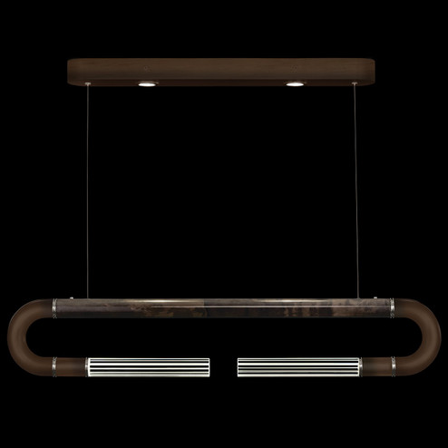 Antonia LED Linear Pendant in Bronze/Nickel/Charcoal (48|924140-221ST)