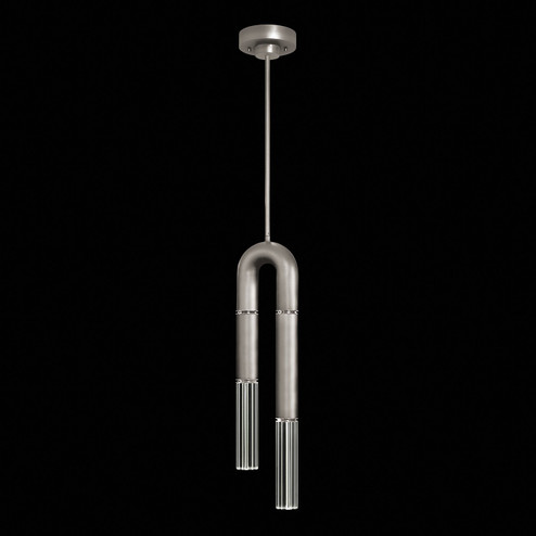 Antonia LED Pendant in Silver Leaf/Nickel/No Parchment (48|923340-420ST)