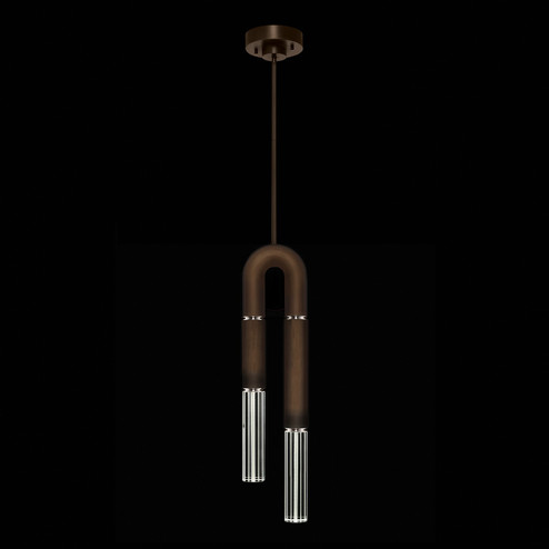 Antonia LED Pendant in Bronze/Nickel/No Parchment (48|923340-220ST)