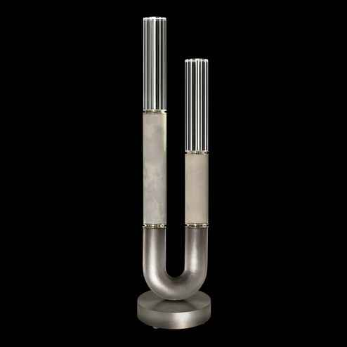 Antonia LED Table Lamp in Ombre Silver/Nickel/Smoke (48|923010-722ST)