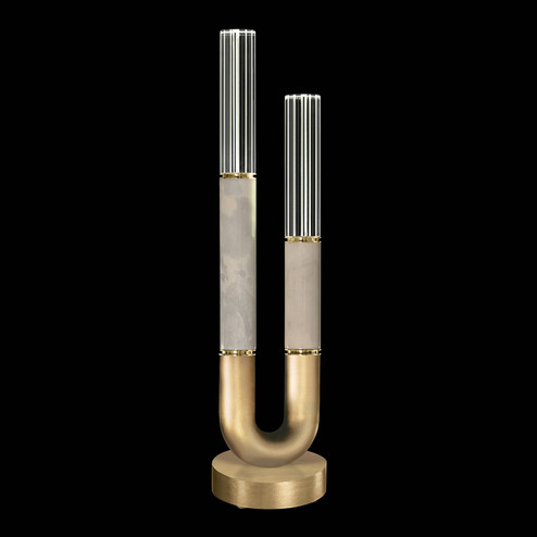Antonia LED Table Lamp in Gold Leaf/Brass/Smoke (48|923010-312ST)