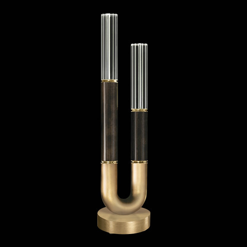 Antonia LED Table Lamp in Gold Leaf/Brass/Charcoal (48|923010-311ST)
