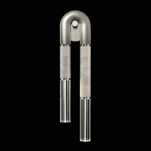 Antonia LED Wall Sconce in Silver Leaf/Nickel/Smoke (48|922750-422ST)