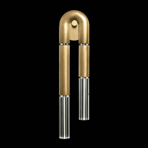 Antonia LED Wall Sconce in Gold Leaf/Nickel/No Parchment (48|922550-320ST)