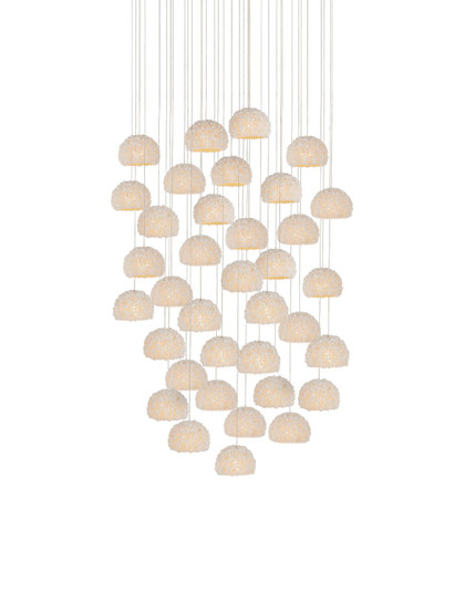 Virtu 36 Light Pendant in Natural/Silver (142|9000-1183)