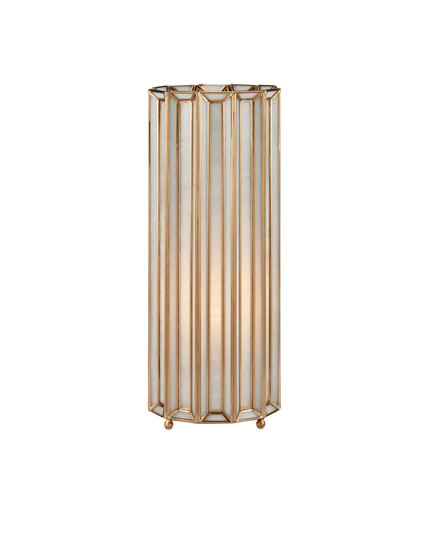 Daze One Light Table Lamp in Antique Brass/White (142|6000-0911)