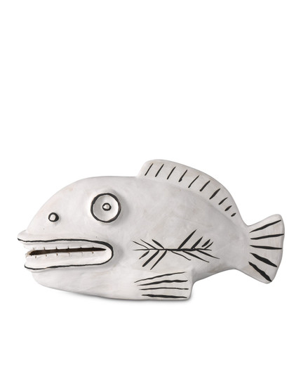 Eddie the Fish in Washed White/Black (142|1200-0793)