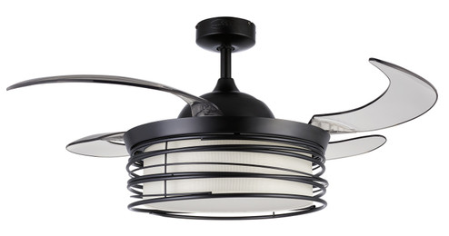 Luna 48''Ceiling Fan in Black (457|51101101)