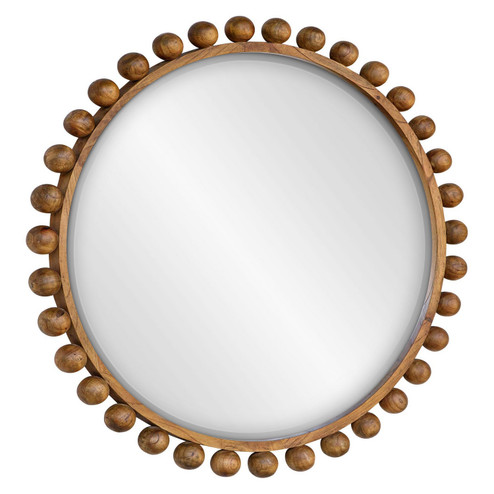 Cyra Mirror in Warm Walnut Stain (52|08176)