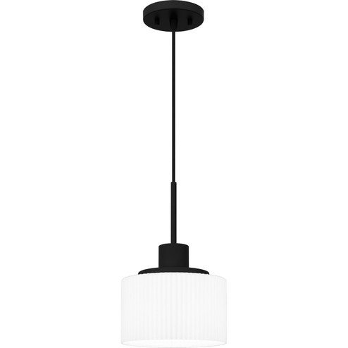 Quoizel Piccolo Pendant One Light Mini Pendant in Matte Black (10|QPP6172MBK)