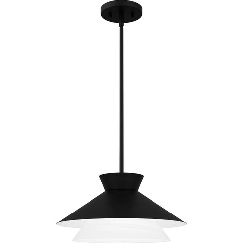 Quoizel Pendant One Light Pendant in Matte Black (10|QP6171MBK)