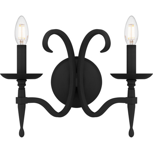 Octavia Two Light Wall Sconce in Earth Black (10|OCA8714EK)