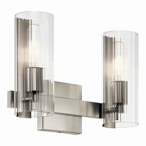 Jemsa Two Light Vanity in Brushed Nickel (12|55167NI)