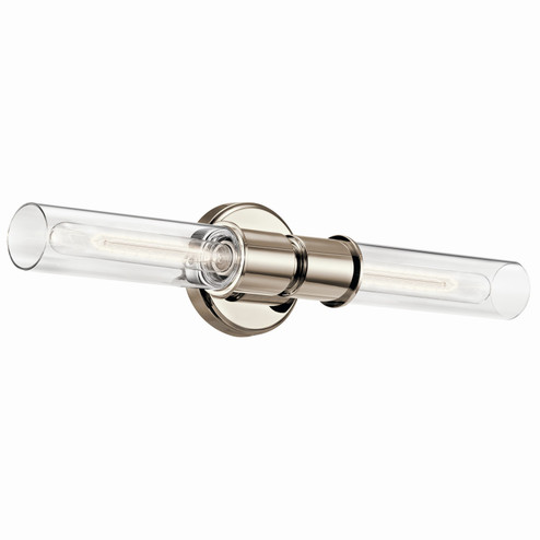 Aviv Two Light Wall Sconce in Polished Nickel (12|52654PN)