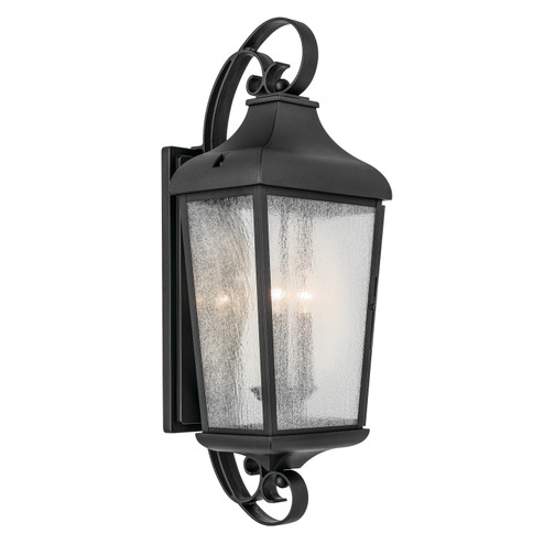 Forestdale Three Light Outdoor Wall Mount in Textured Black (12|49738BKT) Forestdale Three Light Outdoor Wall Mount in Textured Black (12|49738BKT)