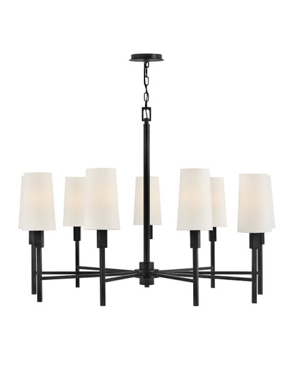 Fenwick LED Chandelier in Black (13|46456BK)