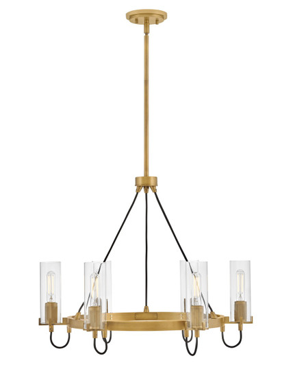 Ryden LED Chandelier in Heritage Brass (13|37855HB)