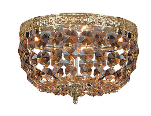 Waltham Two Light Flush Mount in Olde Brass (60|710-OB-GT-MWP)