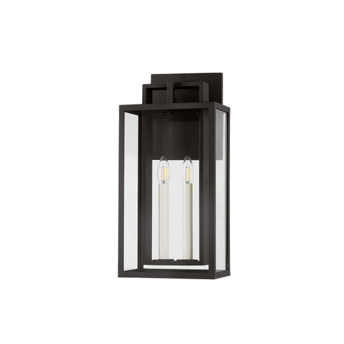 Amire Two Light Outdoor Wall Sconce in Texture Black (67|B3620-TBK)
