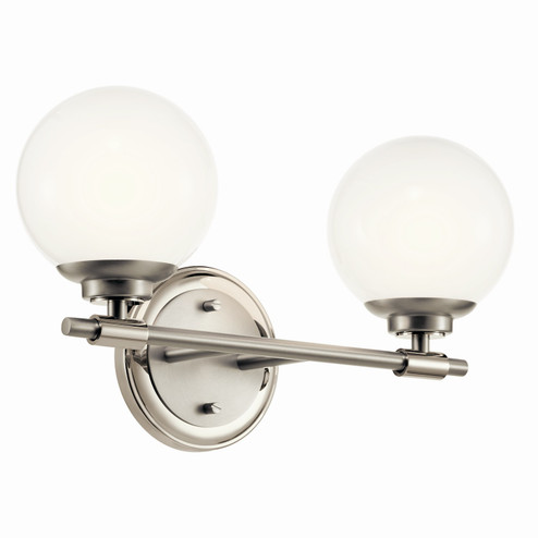 Benno Two Light Vanity in Polished Nickel (12|55171PN)